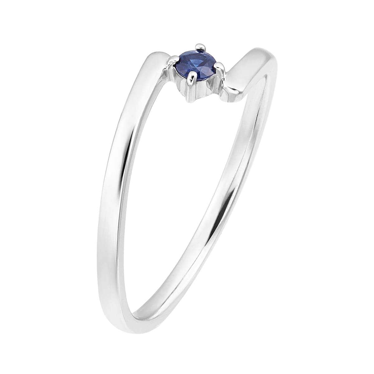 K10ホワイトゴールドサファイアリング(RFR532-002)|TSUTSUMI