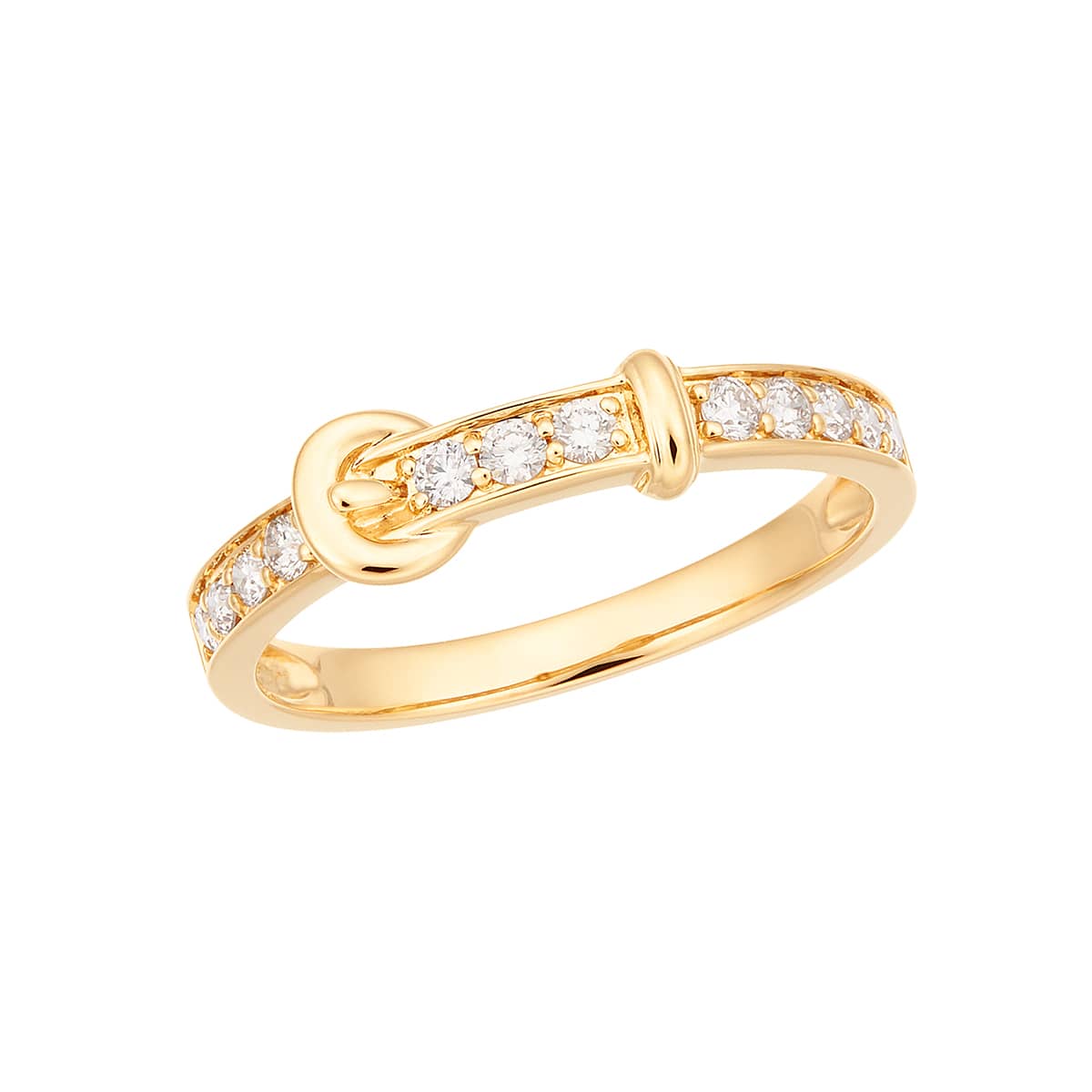 K18イエローゴールドダイヤモンドリング(LFR533)|TSUTSUMI（ジュエリー