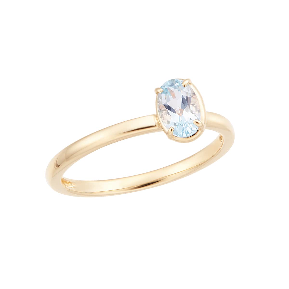 K10イエローゴールドスカイブルートパーズリング(RFR340-002)|TSUTSUMI