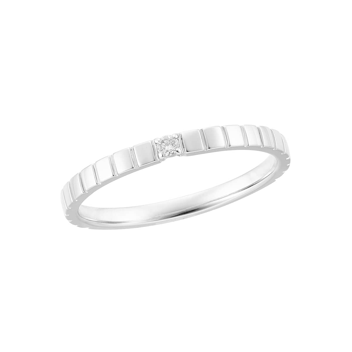 K10ホワイトゴールドダイヤモンドリング(RFR499-002)|TSUTSUMI