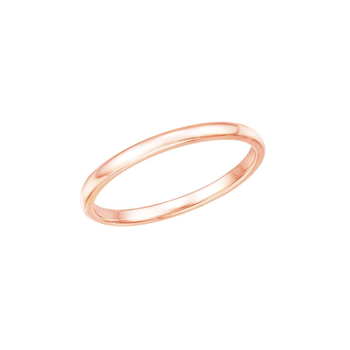 K18イエローゴールドリング（ピンキーリング）(RFR254-001)|TSUTSUMI