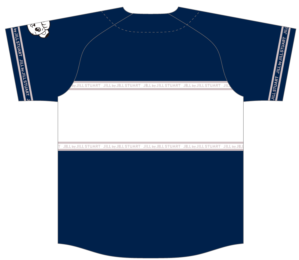 JILL by JILL STUART × LIONS コラボシリーズ」コラボユニフォームを