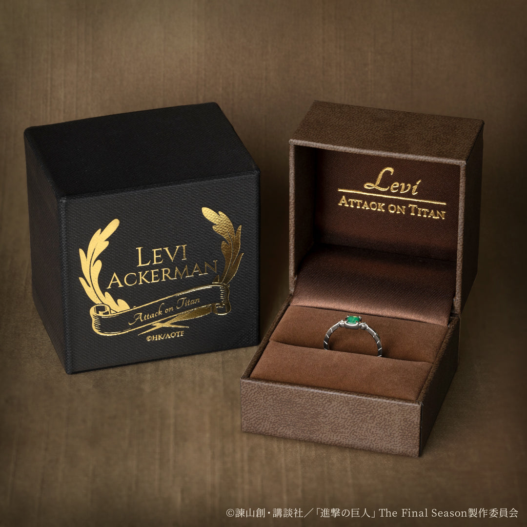 TVアニメ『進撃の巨人』リヴァイ兵士長バースデー記念リング【4月下旬