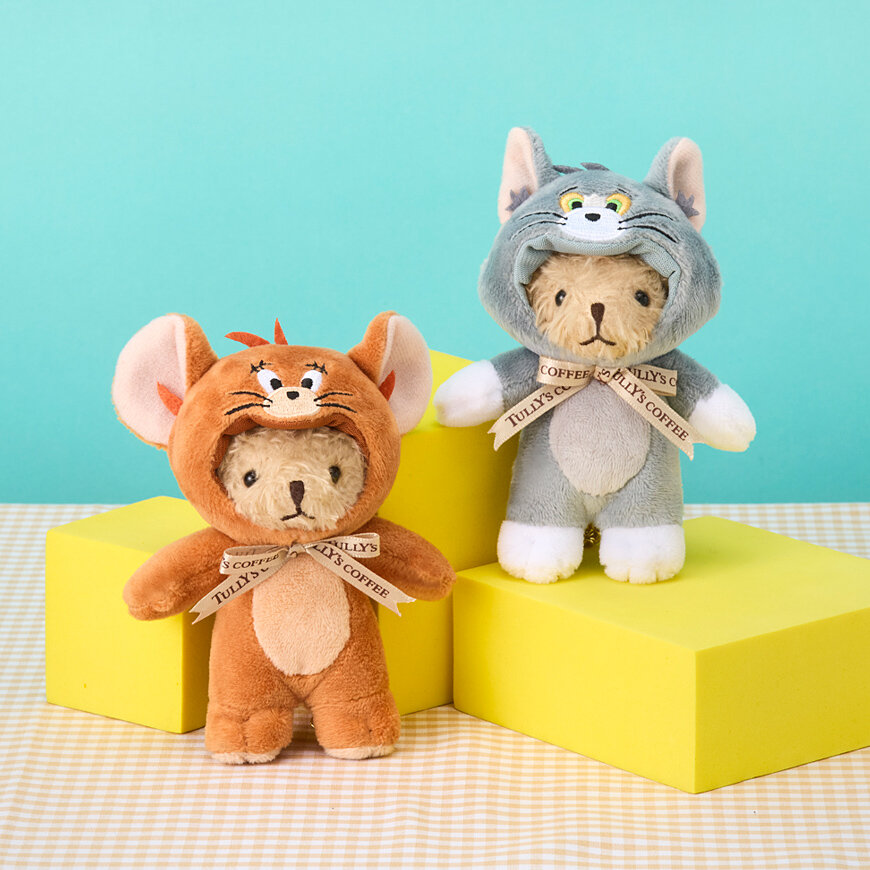 ベアフル® なりきりトムとジェリー|ベアフル|グッズ|商品情報|TULLY'S