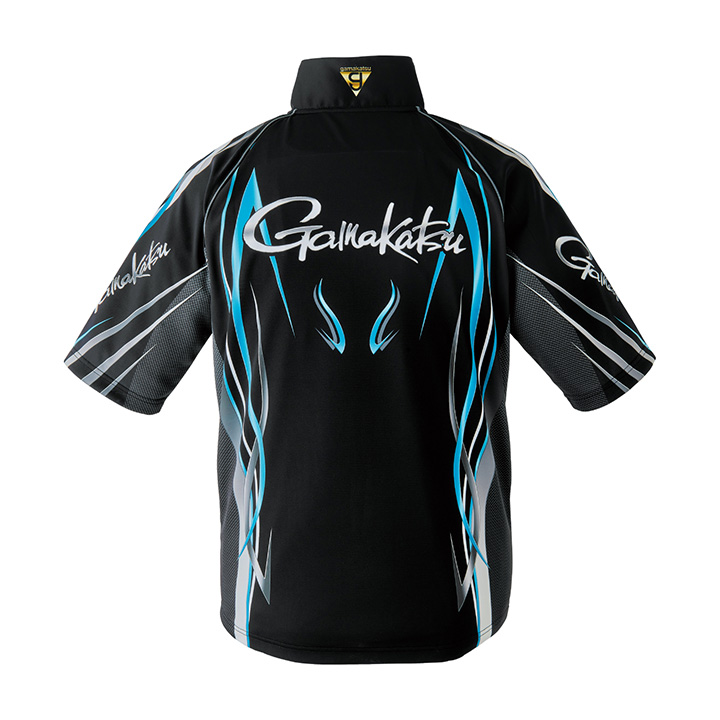 がまかつ 2WAYプリントジップシャツ(半袖) GM-3735 / 高知のグレ釣り