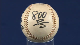 王貞治の通算800号達成サイン入りホームランボール｜開運！なんでも
