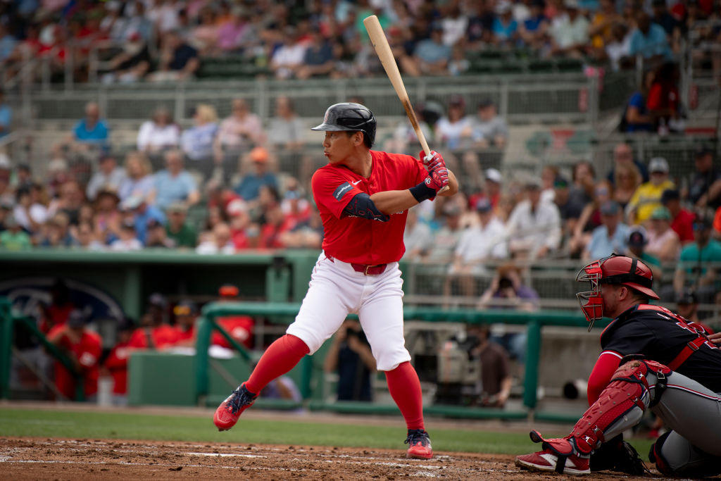 吉田正尚 今季OP戦初の長打を記録！上沢との日本人対決も実現