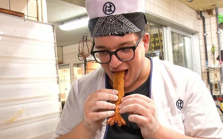 最高金賞の特大エビフライに感動！愛知県の名店でイタリア人が匠の技を