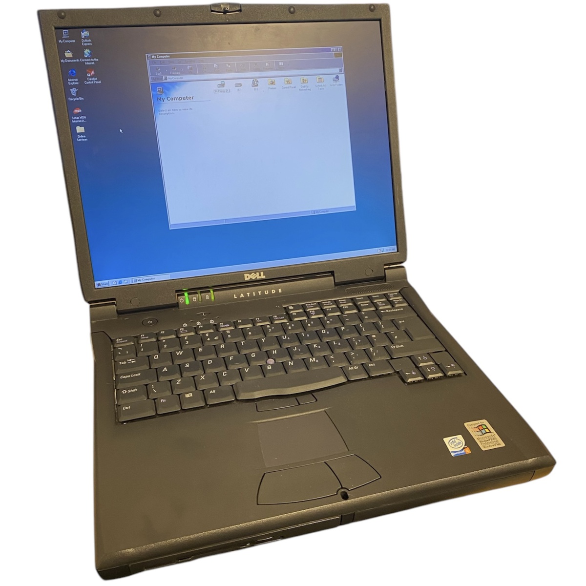 Prop Hire - Dell Latitude C840 Laptop (Win98) - 2003 - Practical