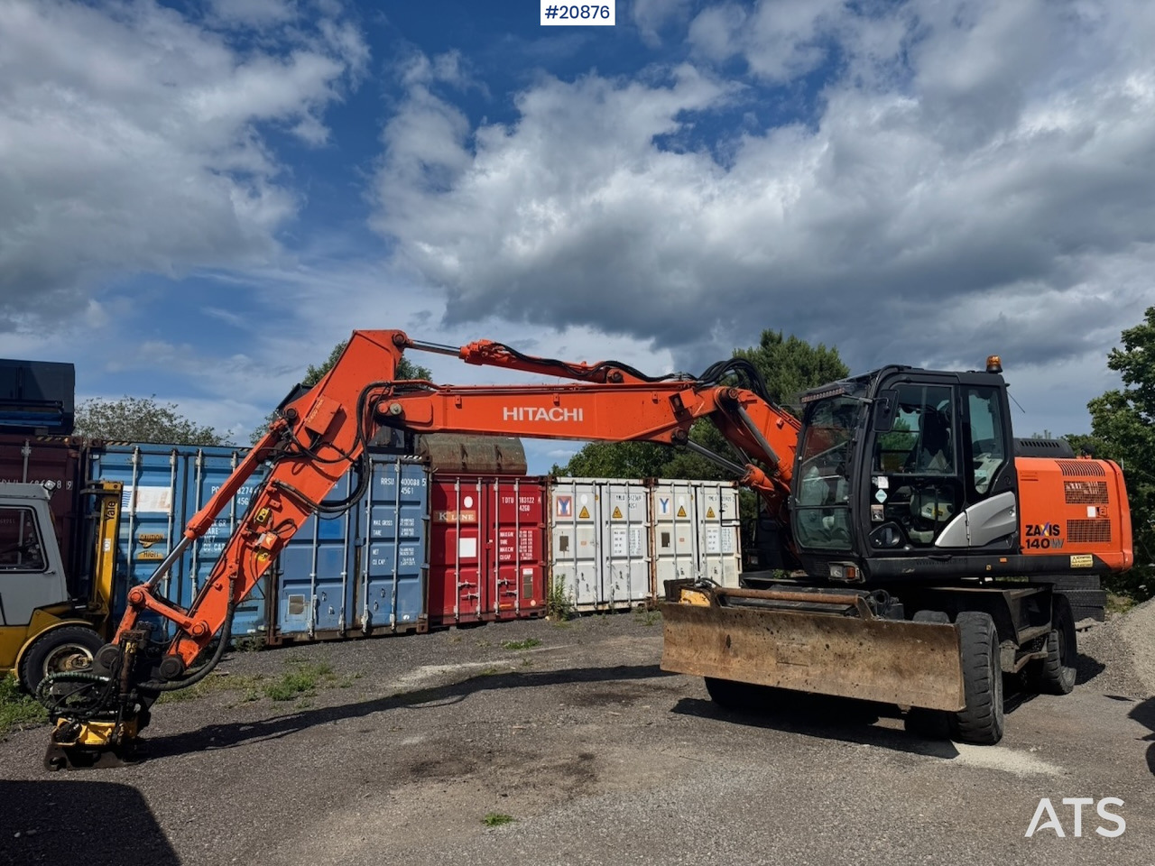 Wheel excavator Hitachi ZX 140 W-5, price - 9362596