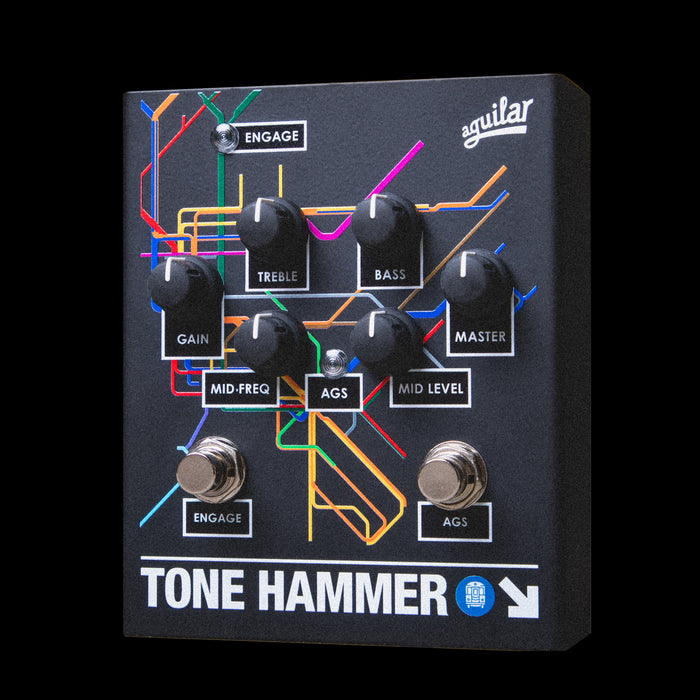 Aguilar Limited Subway Edition Tone Hammer Preamp DI Pedal