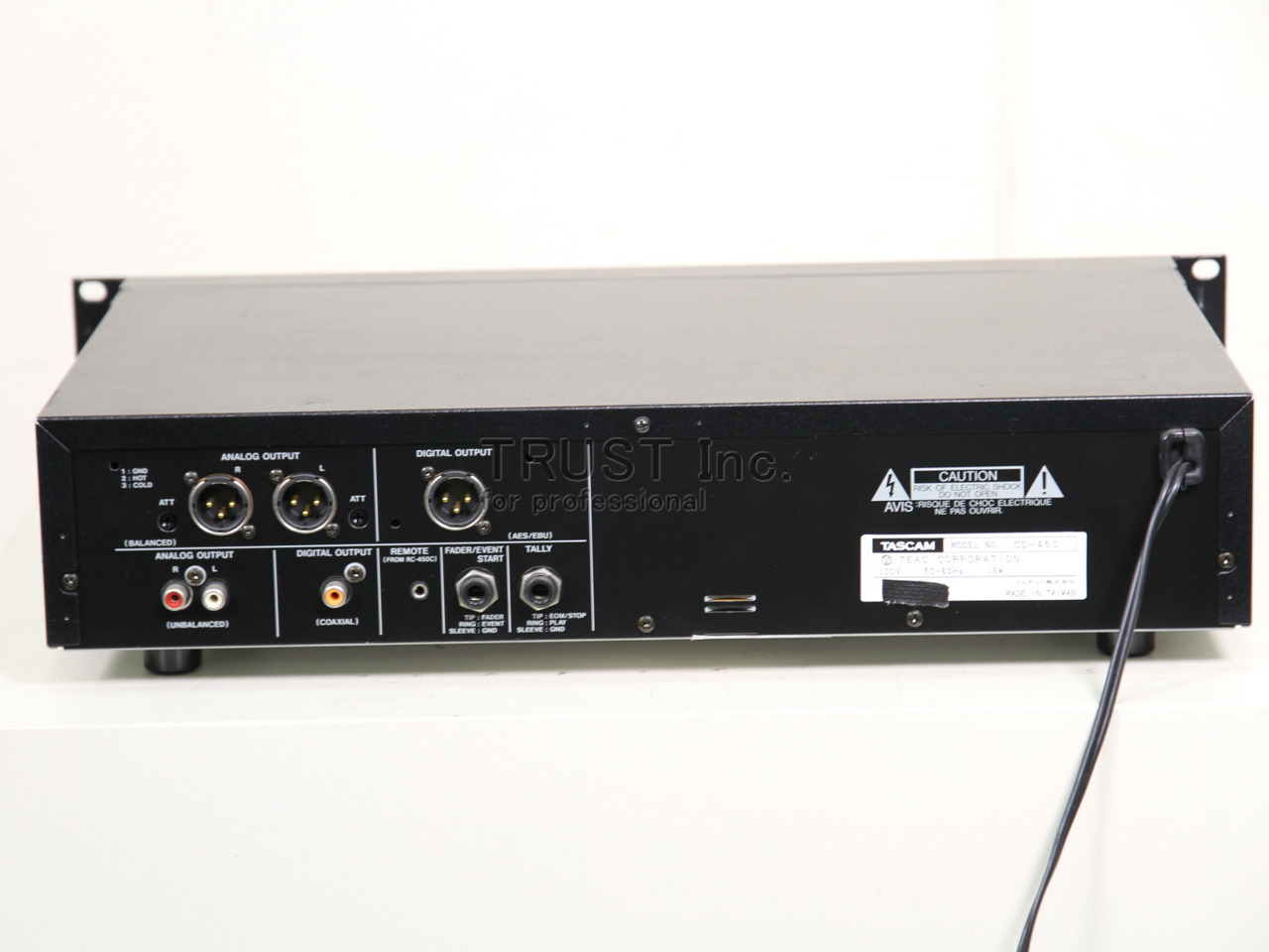 CD-450 / CD Player【中古放送用・業務用 映像機器・音響機器の店