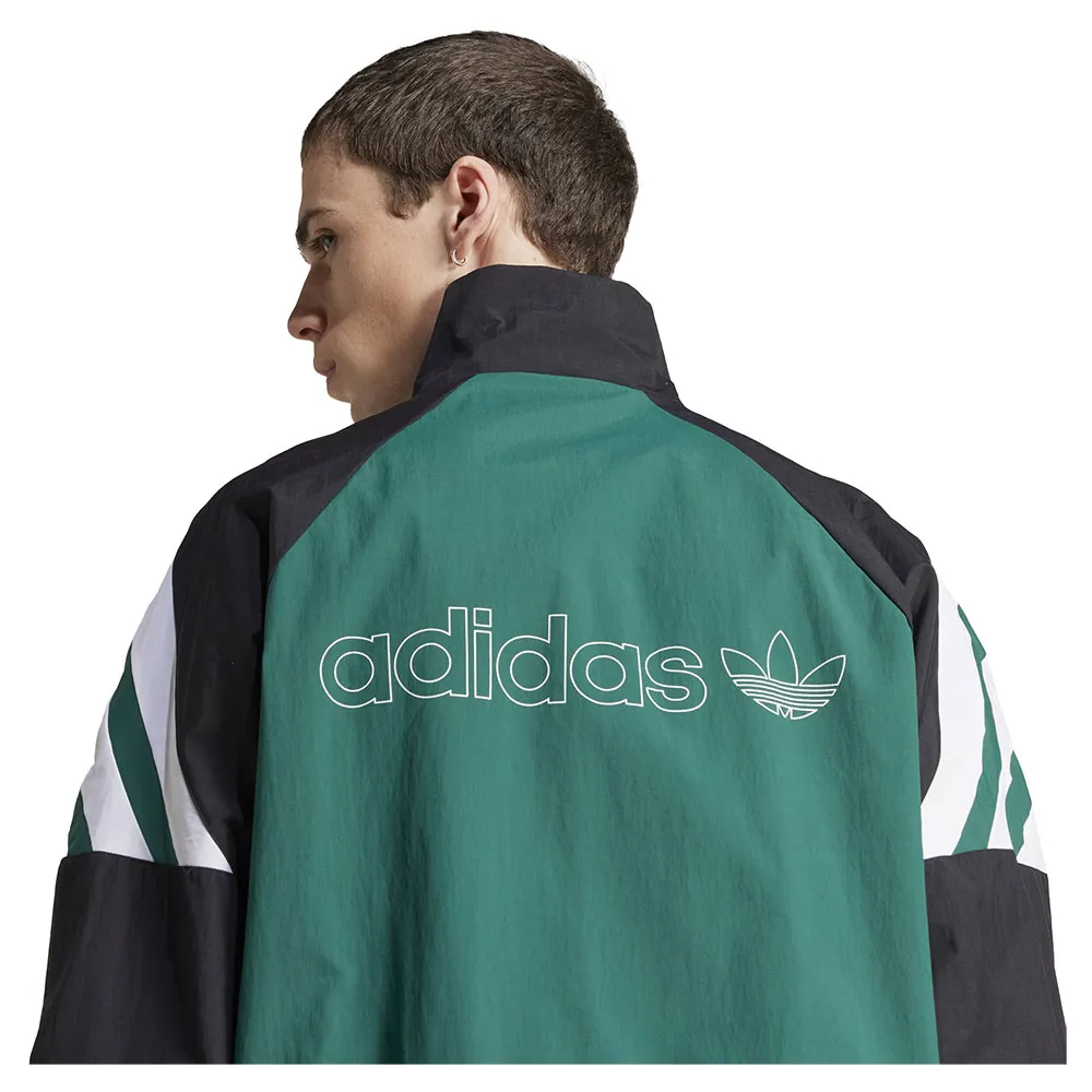 adidas Originals JX3053 full zip sweatshirt Green | Dressinn
