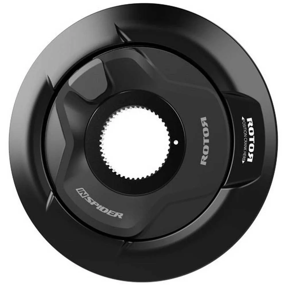 Rotor INspider Aero Crown BCD 110x4 crank protectors, Black | Bikeinn