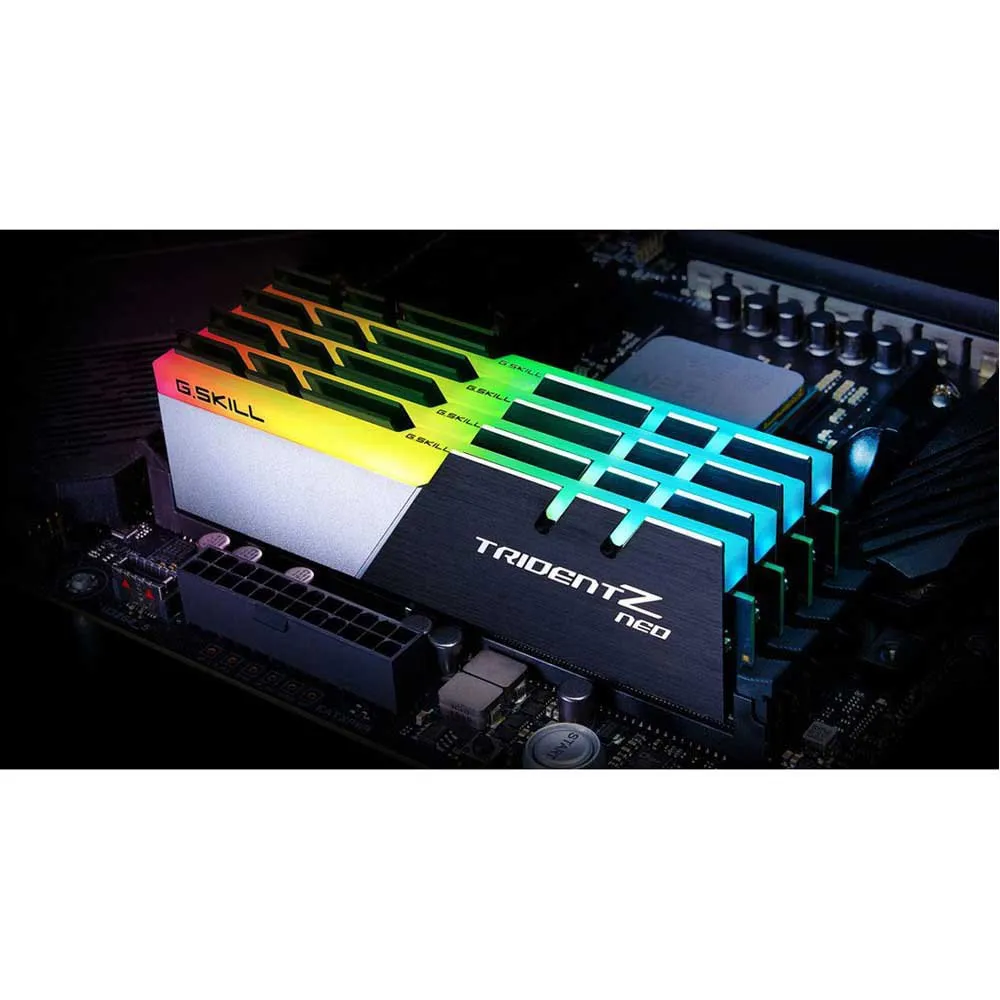 G.skill Trident Z Neo 32GB 4x8GB DDR4 3600Mhz RGB RAM Black| Techinn