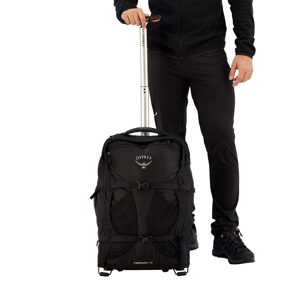 Osprey Farpoint Wheels 36L backpack Black | Trekkinn