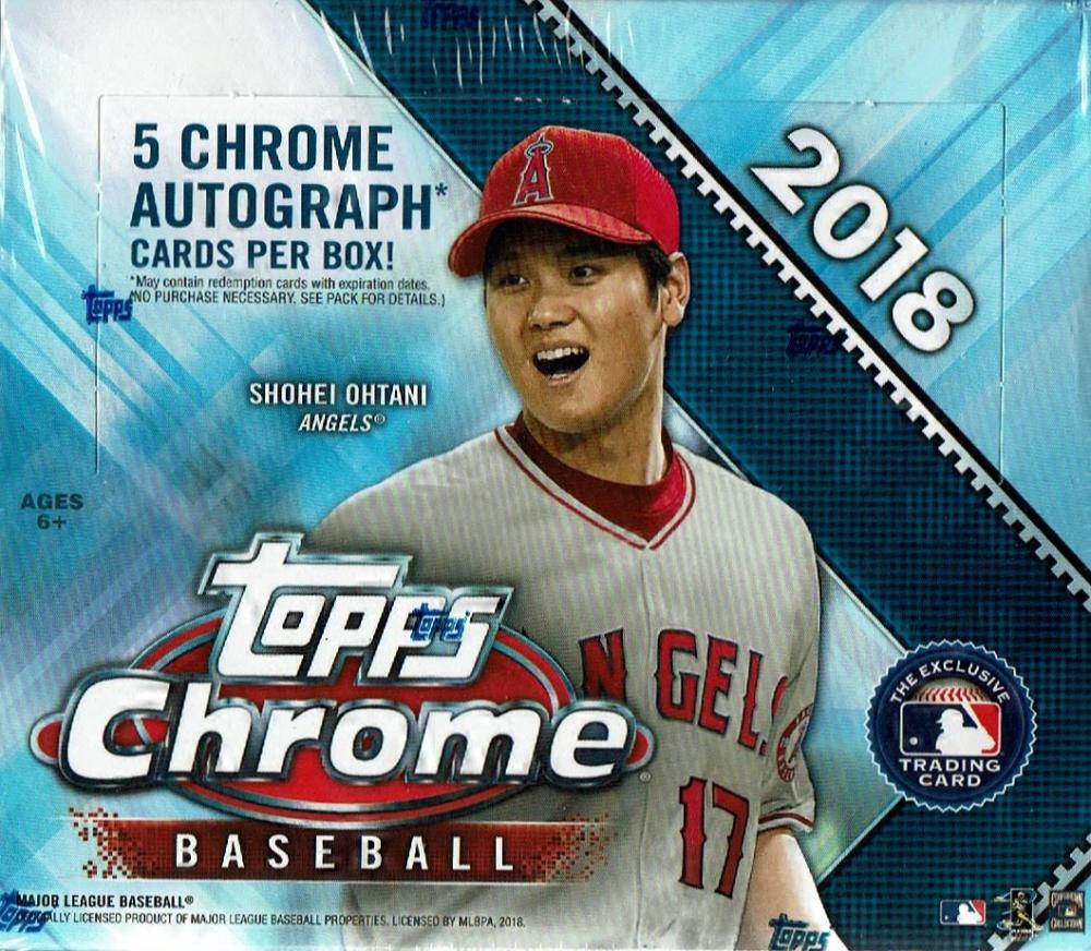 MLB 2018 TOPPS CHROME BASEBALL JUMBO | Trading Card Journal