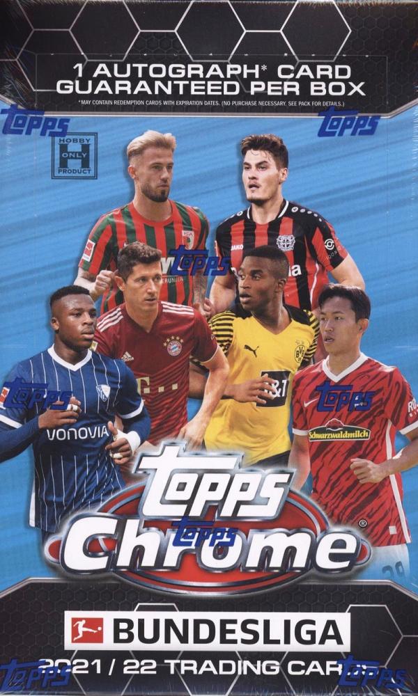 ⚽ 2021/22 TOPPS CHROME BUNDESLIGA HOBBY【製品情報】 | Trading