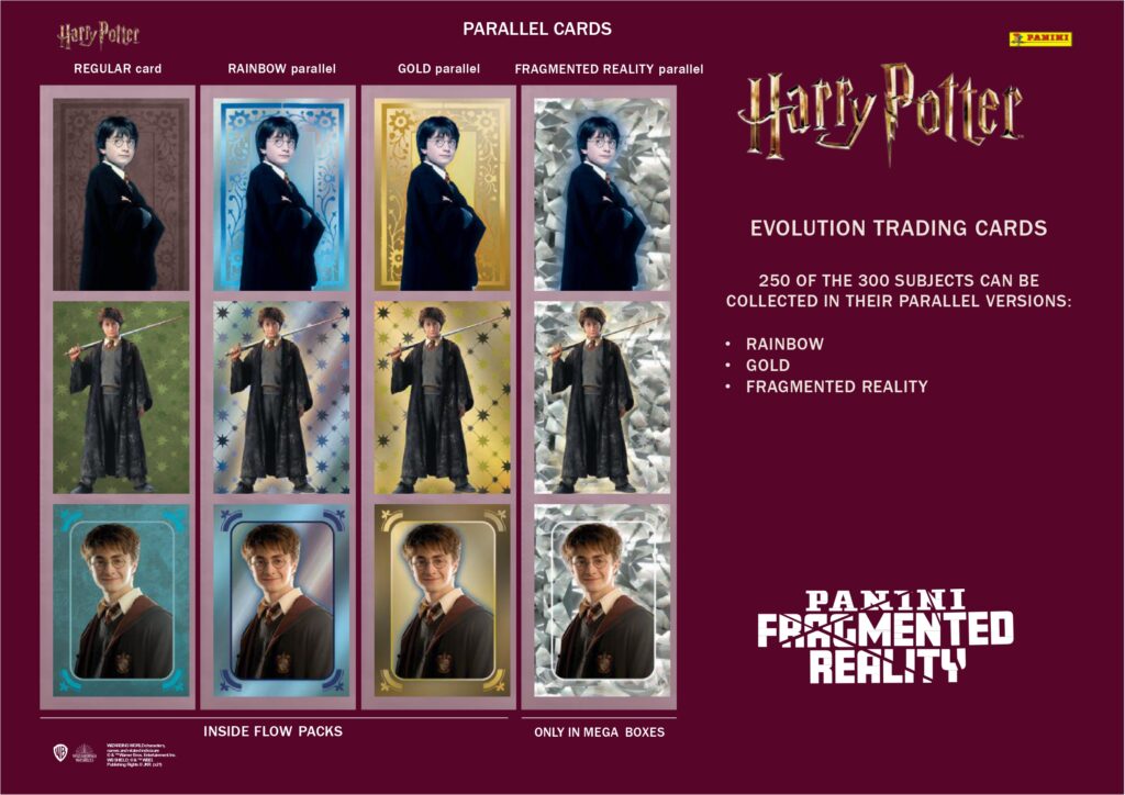 PANINI Harry Potter Evolution Trading Cards Booster【製品情報