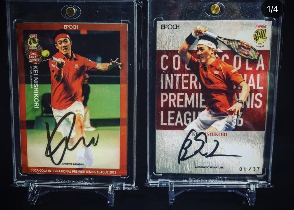 錦織圭選手サイン入り水筒 ATPツアー 錦織圭選手のサイン入り2021年