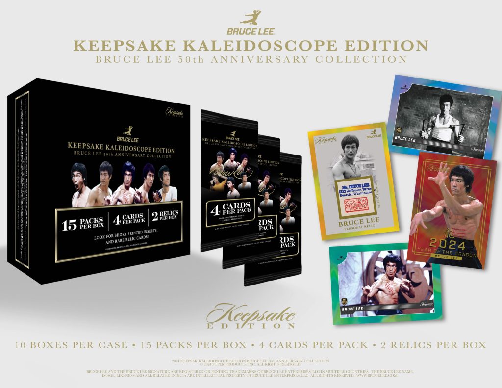 2024 SUPER BREAK BRUCE LEE KEEPSAKE KALEIDOSCOPE 50th ANNIVERSARY