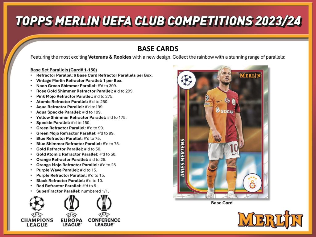 ⚽ 2023-24 TOPPS UEFA CHAMPIONS LEAGUE MERLIN HOBBY【製品情報