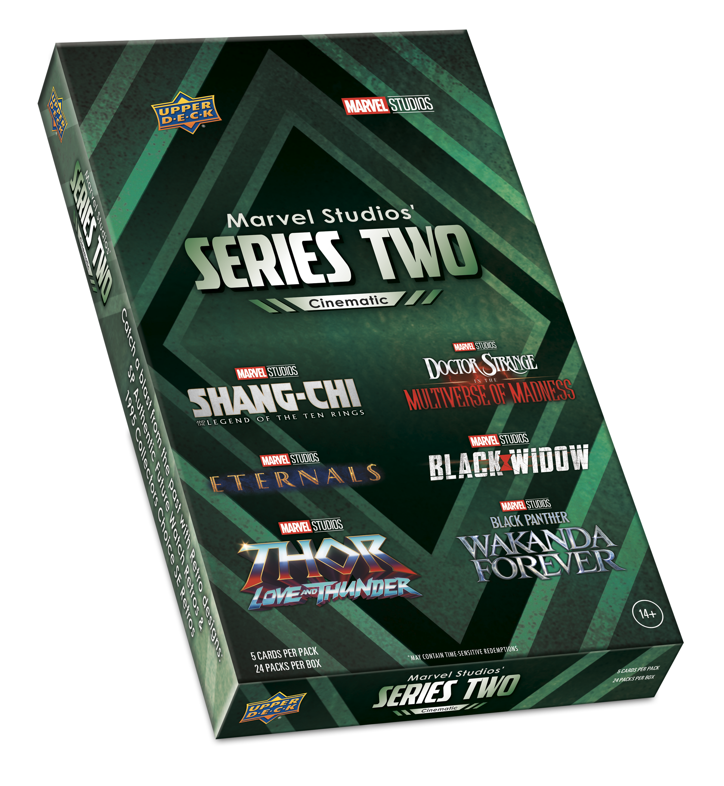 UPPER DECK MARVEL STUDIOS' SERIES 2 – CINEMATIC TRADING CARDS