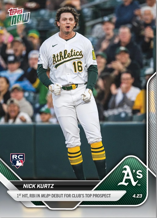 ニック・カーツが4本塁打で話題沸騰！最新TOPPS NOW＆「1stBOWMAN