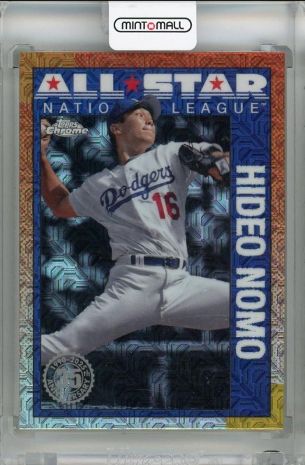 コラム】野茂英雄さんの始球式カードは？「TOPPS Series 2」で17年ぶり