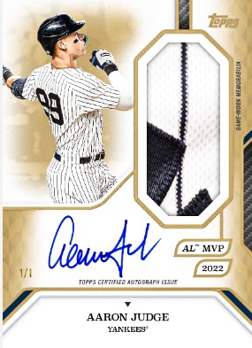 ニューストピックス】大谷翔平とジャッジの豪華限定カードをTOPPS社が
