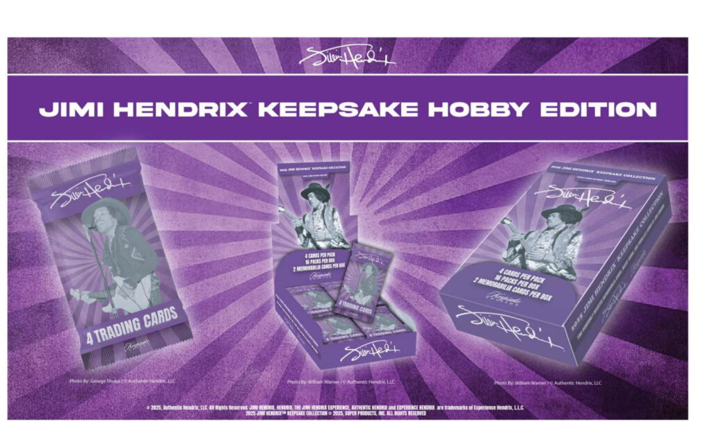 製品情報】2025 SUPER BREAK JIMI HENDRIX KEEPSAKE PREMIERE HOBBY