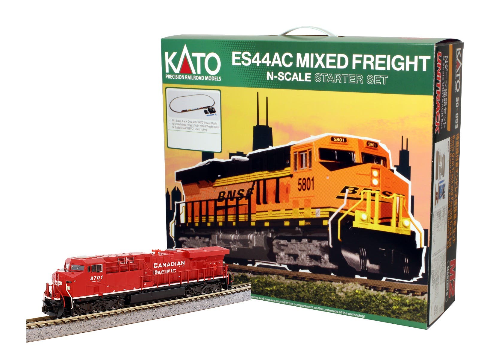 Kato #106-0022 GE ES44AC 'Gevo