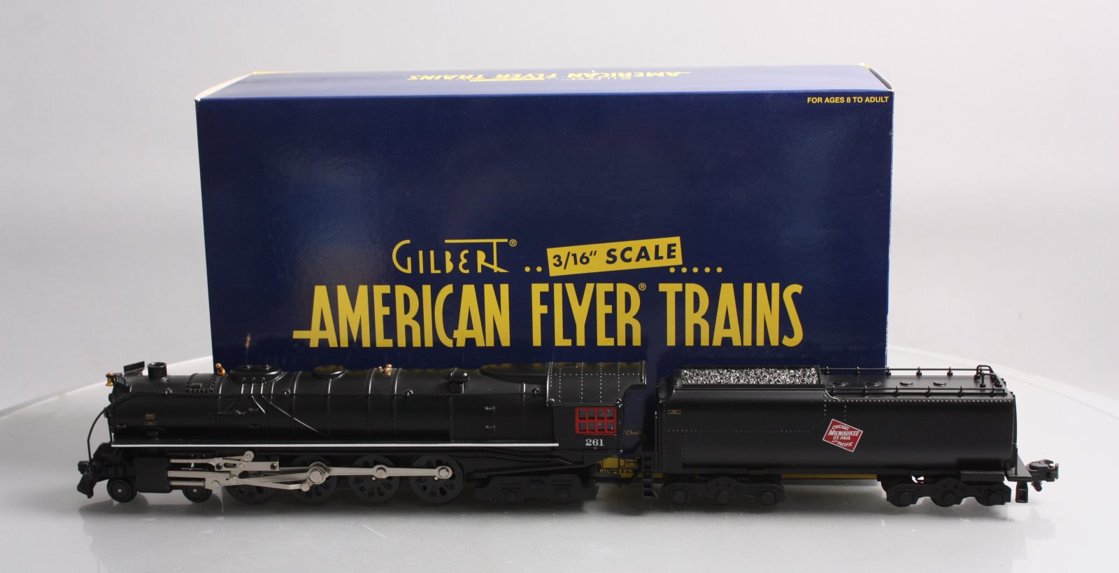 American Flyer 6-48064 S Scale Milwaukee Road 4-8-4 Northern Steam
