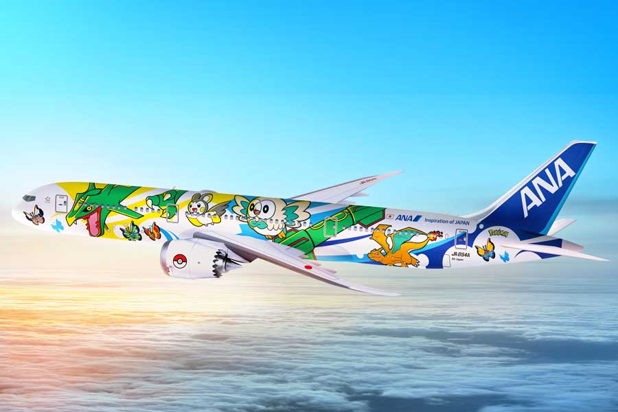 ANA、特別塗装機「ピカチュウジェットNH」を6月4日就航 - TRAICY