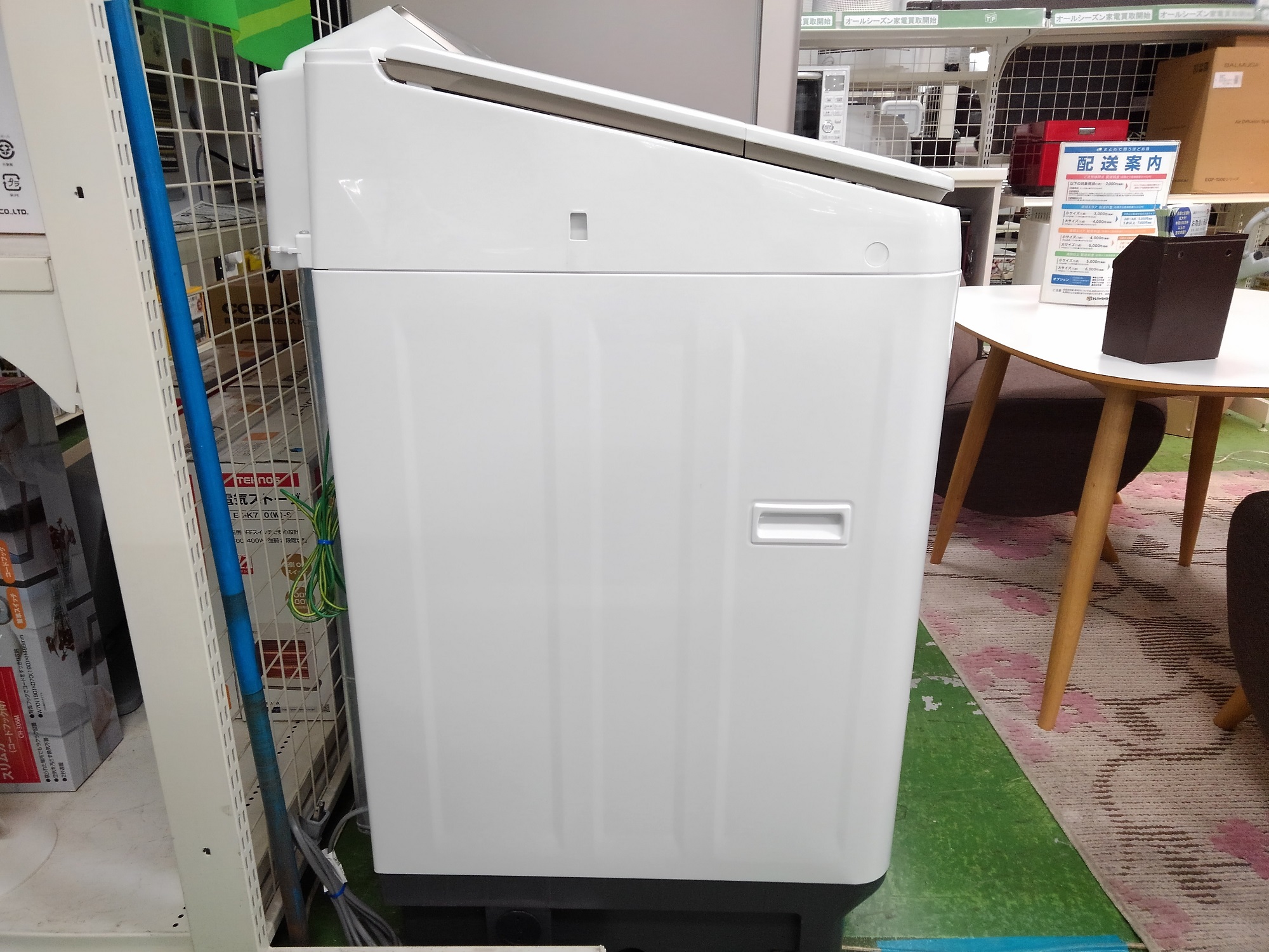 パナソニック】2017年製縦型洗濯乾燥機、NA-FD80H3入荷しました