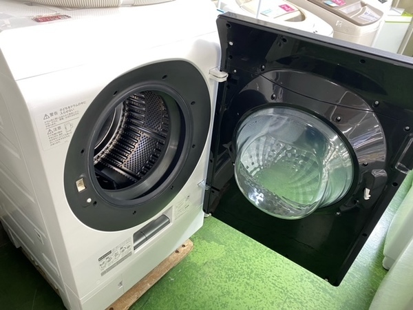 SHARP（シャープ）のドラム式洗濯乾燥機【ES-W112-SR】を買取入荷しま