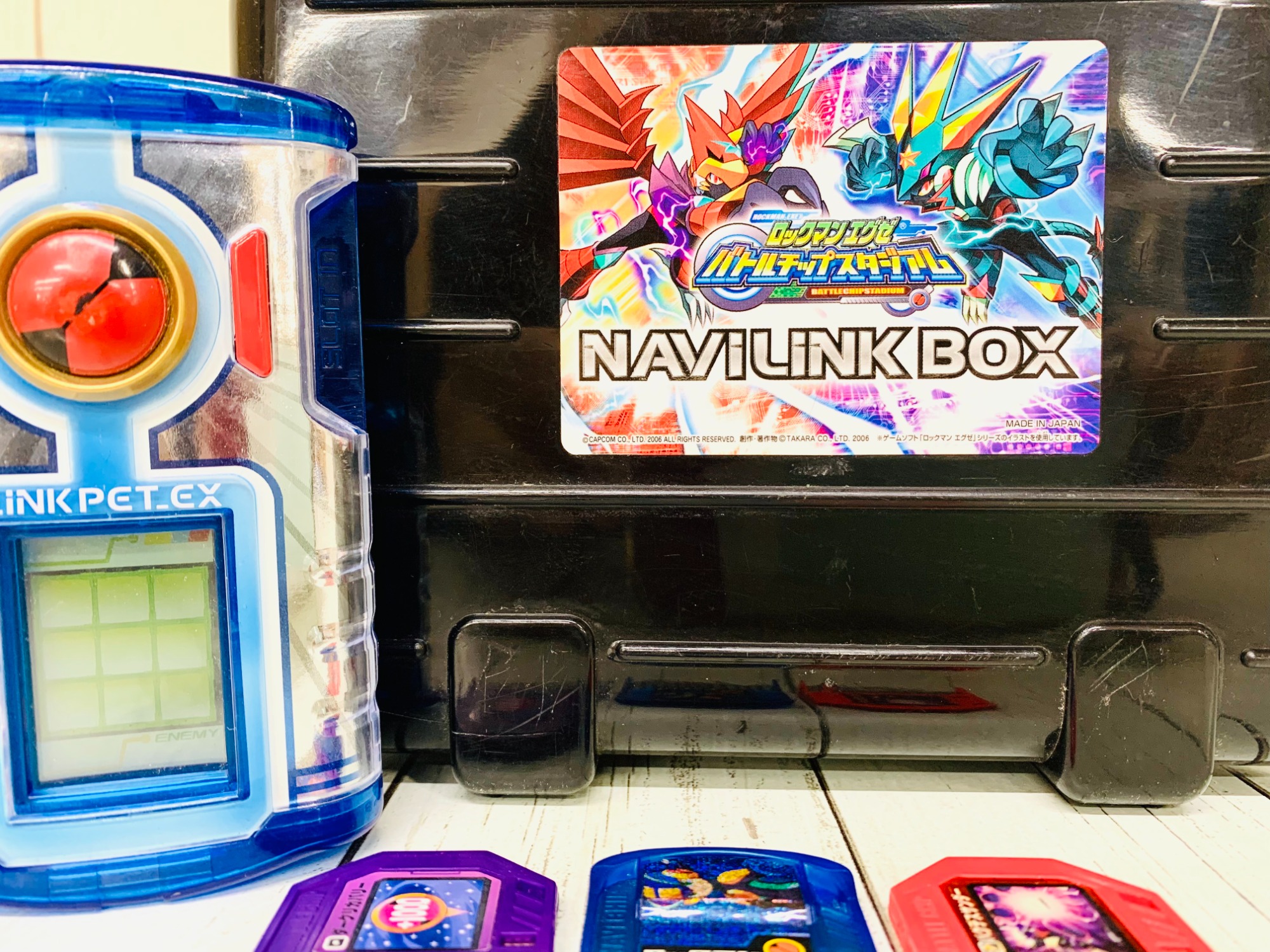 懐かしのアイテム大量入荷！】ロックマンエグゼのリンクペットex&