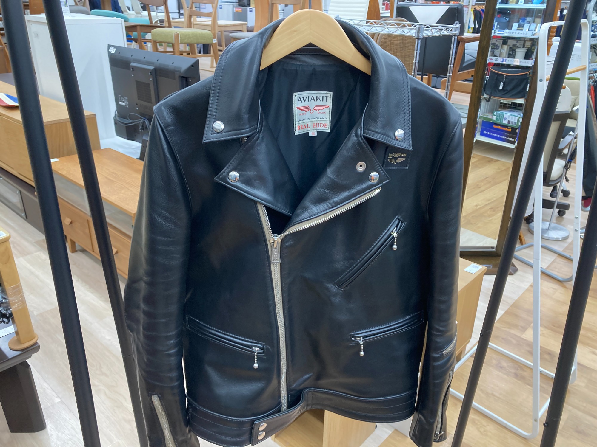 Lewis Leathers(ルイスレザー) ホースハイド サイクロンをご紹介いたし