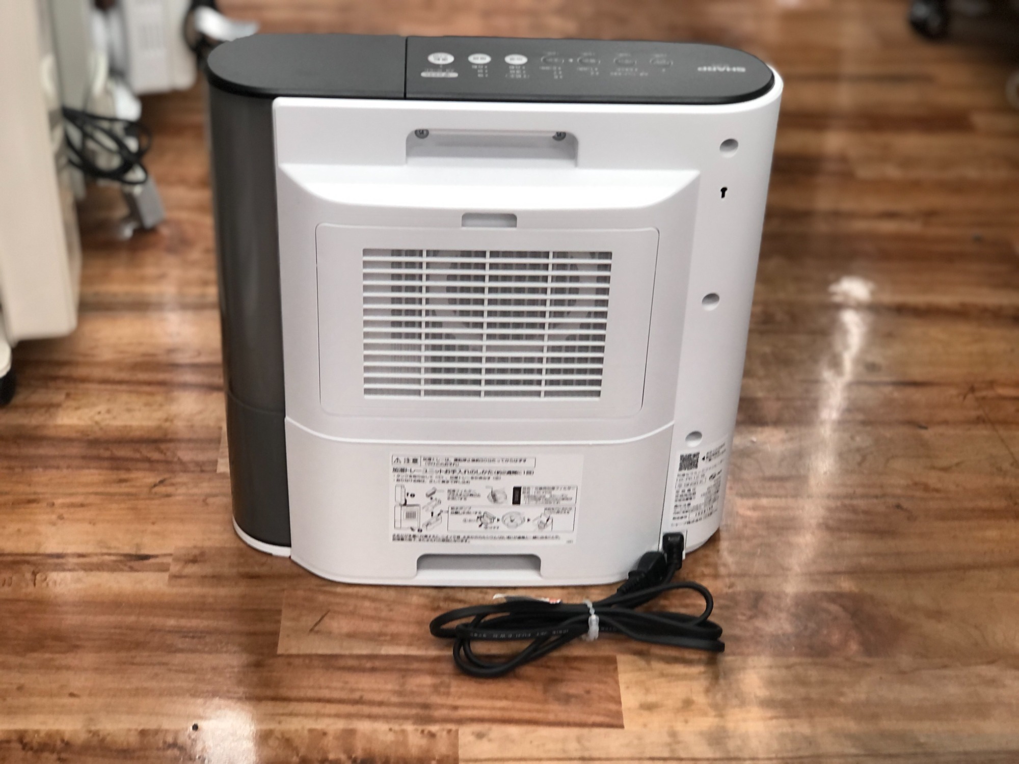 シャープ シャープ SHARP 加湿セラミックファンヒーター HX-G120-W