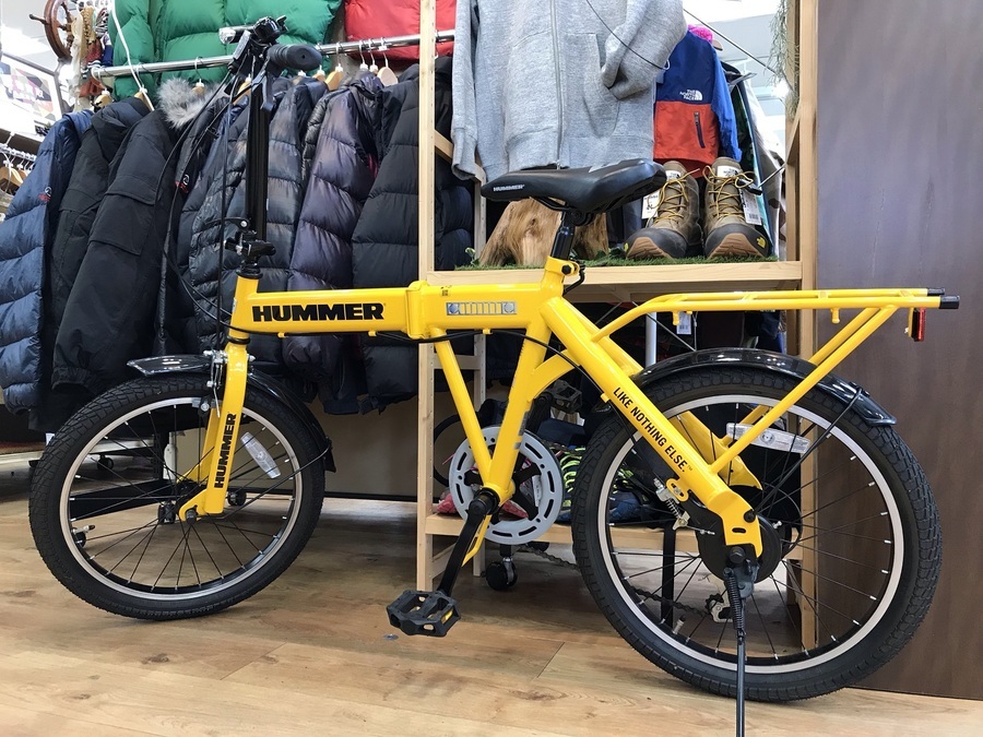 極美品♪ HUMMER 折りたたみ自転車入荷しました！｜2019年09月29日
