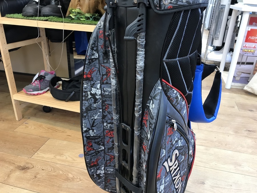 新品タグ付き】数量限定モデル SRIXON×スパイダーマン スタンド