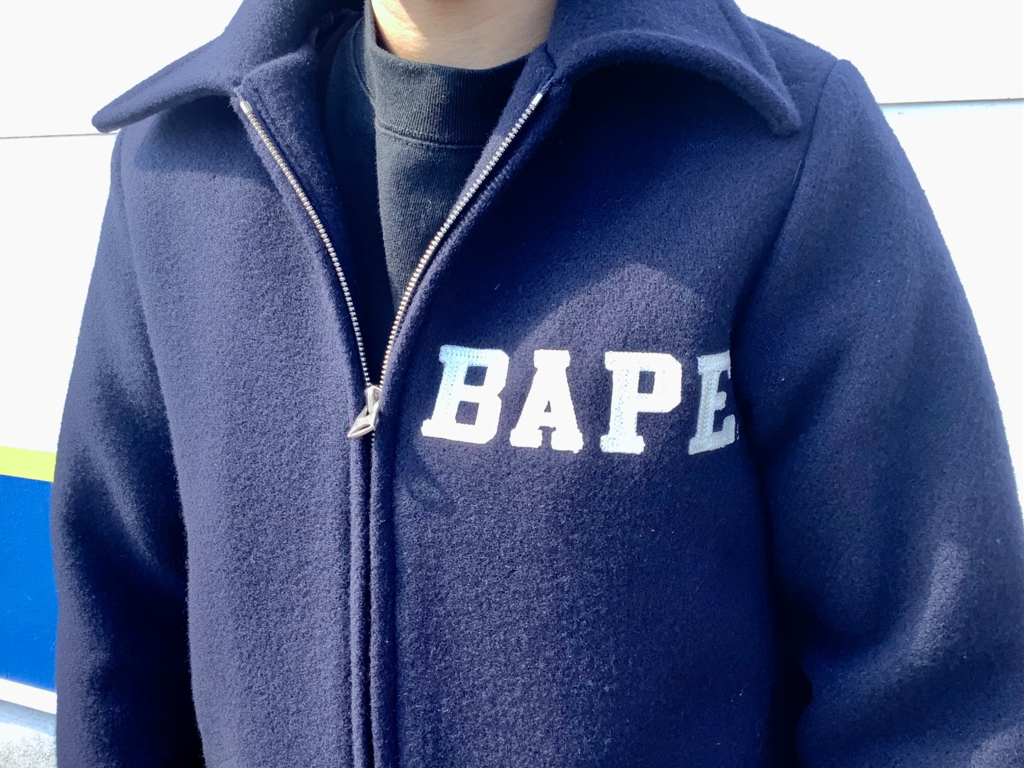 A BATHING APEより「メルトンウールジャケット」が買取入荷いたしまし