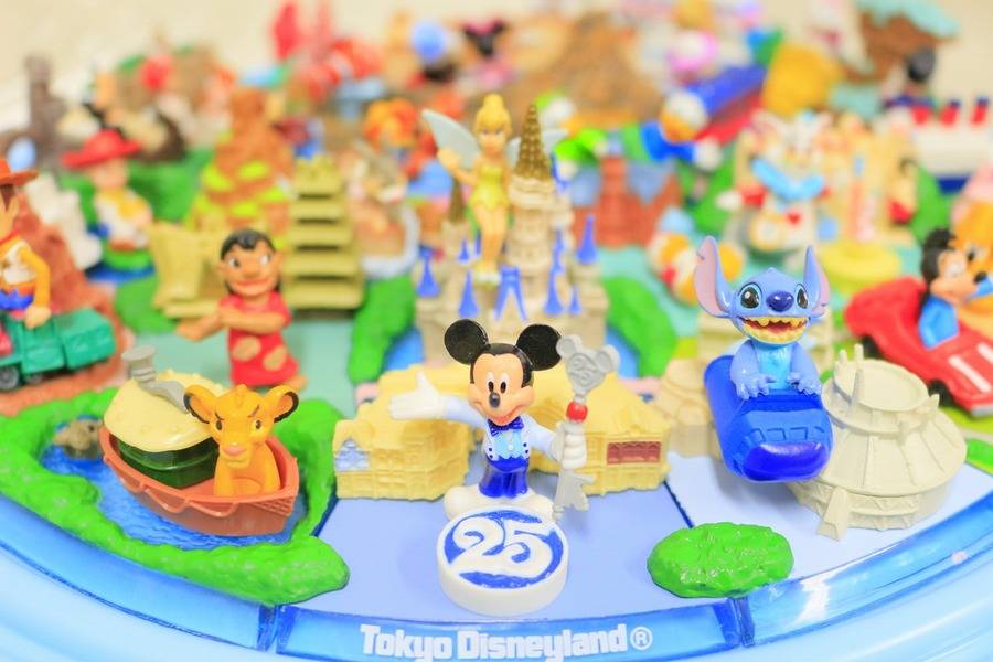 ディズニー ディズニー 25周年アニバーサリー ミニチュアコレクション