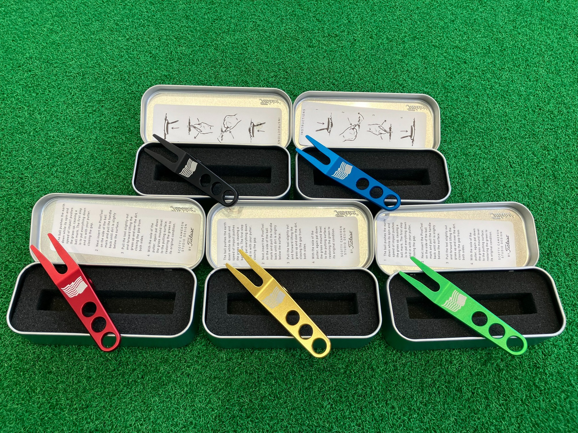 スコッティキャメロンのグリーンフォーク・ピボットツールが入荷しま