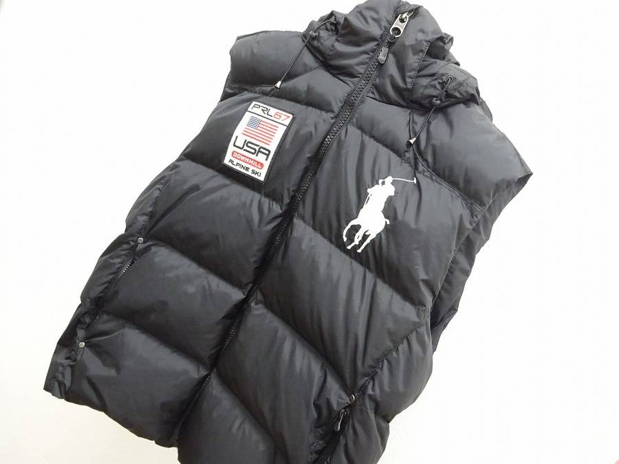 POLO RALPH LAURENビッグポニーダダウンベスト入荷しております