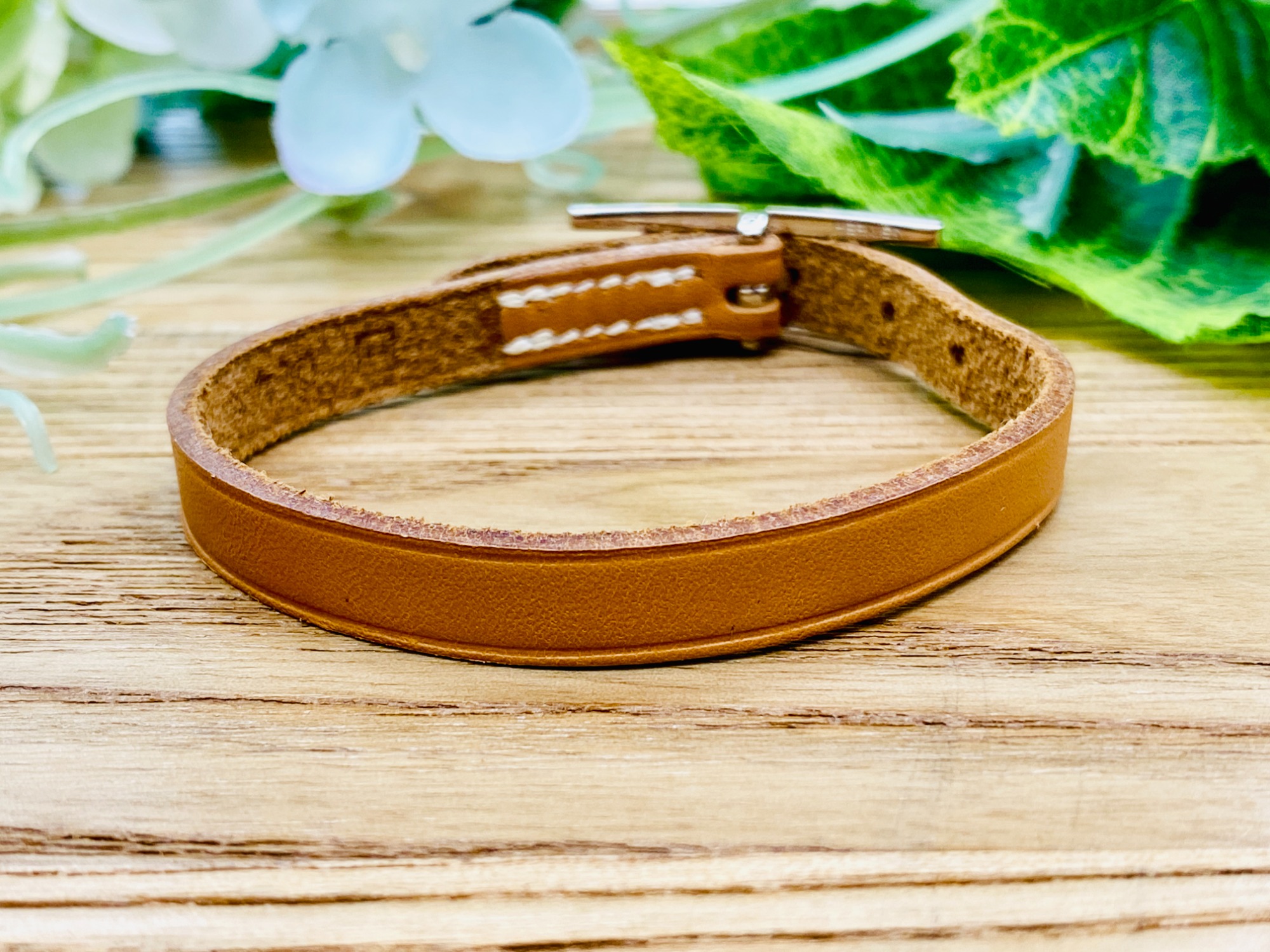 HERMES (エルメス) レザーブレスレット が買取入荷致しました