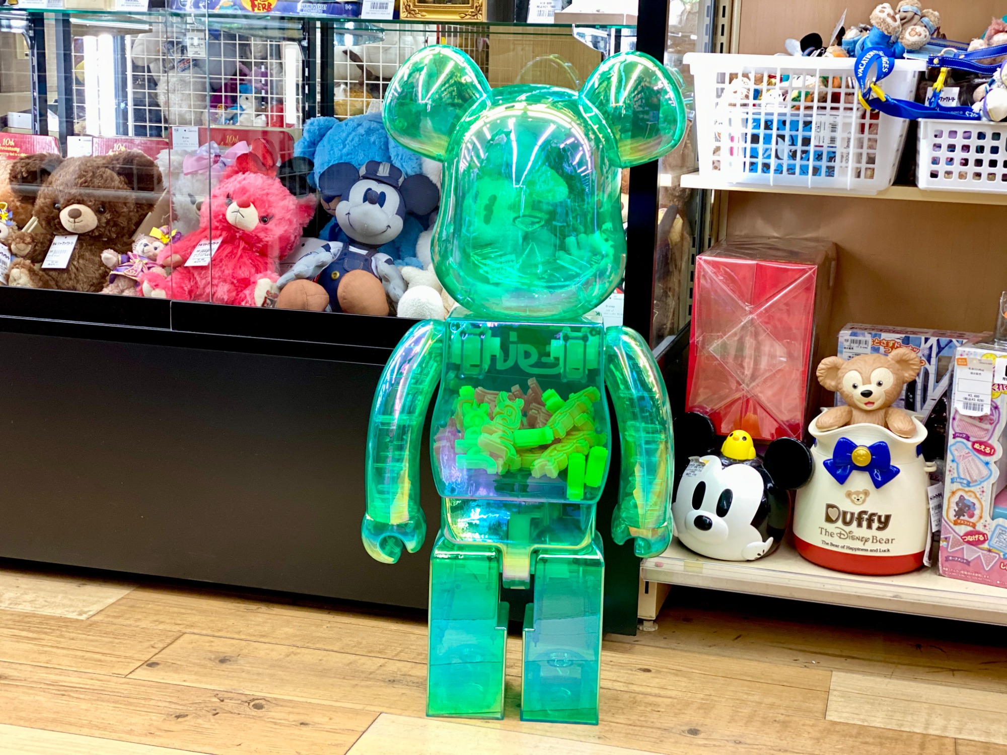 MEDICOM TOY(メディコムトイ) BE@RBRICK X-girl CLEAR GREEN(ベア