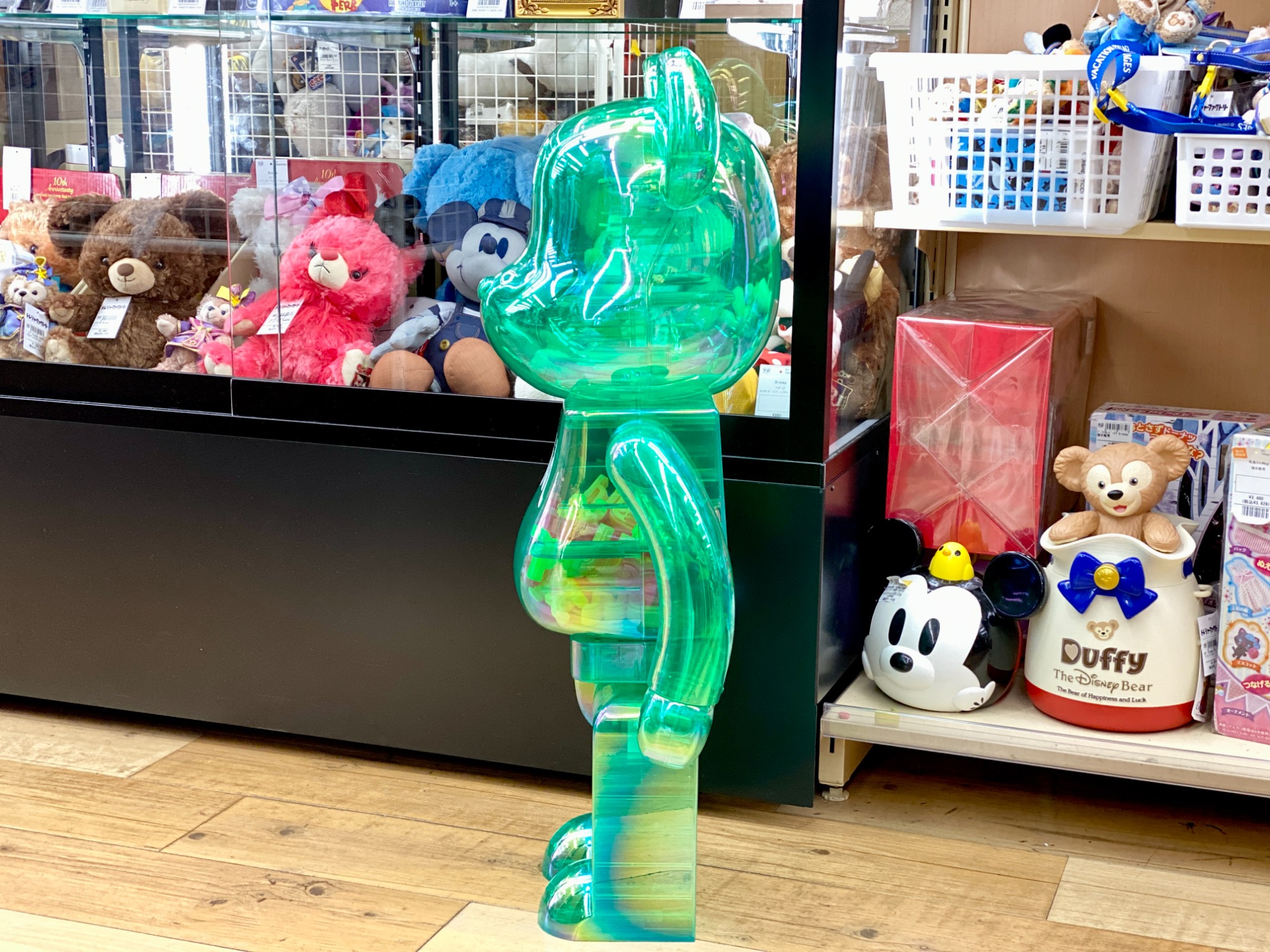 MEDICOM TOY(メディコムトイ) BE@RBRICK X-girl CLEAR GREEN(ベア