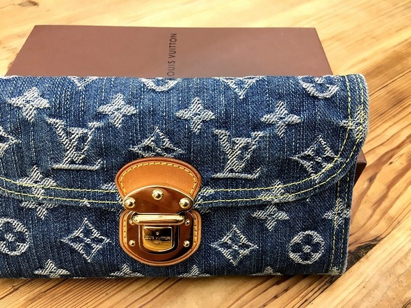 ヴィトン】モノグラムデニムの長財布入荷！【大阪 摂津】｜2019年09月