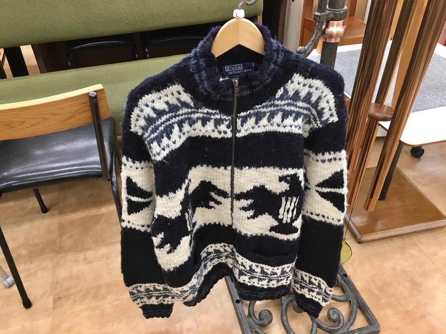 POLO RALPH LAUREN（ラルフローレン）のカウチンニットジャケットが